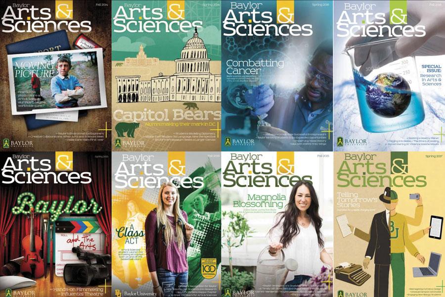 Arts & Sciences Magazine Covers